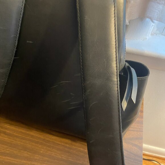 Able Black Leather Alem Backpack - Picture 4 of 8